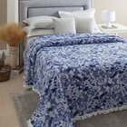 Colcha Chenille Jolitex Canelada Valentina 2,20 X 2,40m Azul