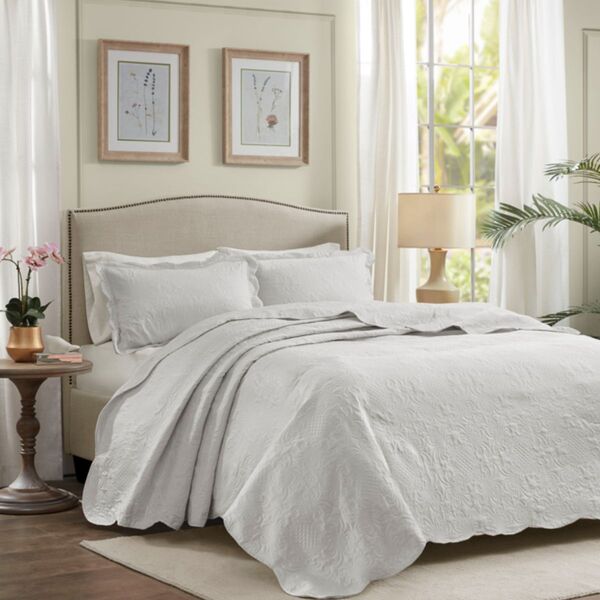 Colcha Cobre Leito Bouti Casal 3 Peças Dupla Face Com 2 Porta