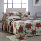 Colcha Cobre Leito Cama Queen Kit 3 Peças Firenze Tecido Piqu