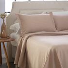 Colcha Cobre Leito Cama Queen Kit 3 Peças Milão Tecido Piquet