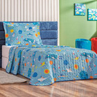 Colcha Cobre Leito Casa Show Solteiro 2 Peças - Astronauta -