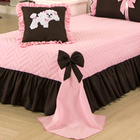 Colcha Cobre Leito Meg Solteiro 3 Peças Deccoralle