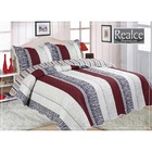 Colcha Cobre Leito Patchwork King Logan Realce Premium