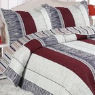 Colcha Cobre Leito Patchwork Queen Logan Realce Premium