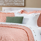 Colcha Cobre Leito Queen 200 Fios Com 3 Peças 100% Algodão Sa