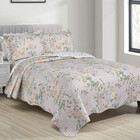 Colcha Cobre Leito Queen 3 Peças Dupla Face Estampada Emcompr