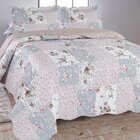 Colcha Cobre Leito Ultrassonic Dupla Face Estampada Solteiro