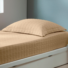 Colcha De Elástico Solteiro 100% Algodão C/porta Travesseiro