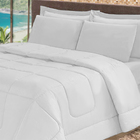 Colcha De Verão 6 Pçs Queen Branco Casen