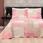 Colcha Estampada Dupla Face Bouti King 03 Peças - Cloud