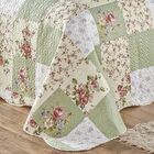 Colcha Estampada Dupla Face Bouti Queen 03 Peças - Patchwork