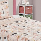 Colcha Evolution Patchwork Infantil Solteiro 160x230 Cisne