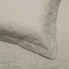 Colcha Fixa Solteiro Percal 180 Fios Matelado 02 Pçs Bege