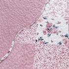 Colcha Flora King Dupla Face 3pç 100% Poliéster - Lerose