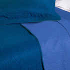Colcha Greece Casal - 2,20m X 2,40m - Azul