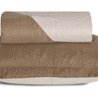 Colcha Greece Casal - 2,20m X 2,40m - Bege