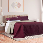 Colcha Greece King - 2,60m X 2,80m - Vinho