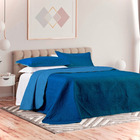 Colcha Greece Queen - 2,40m X 2,60m - Azul