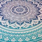 Colcha Indiana  Mandala Azul