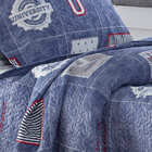 Colcha Infantil Patchwork Teen Rozac 1 80m X 2 20m 2 Peças -