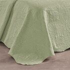 Colcha King Bouti Dupla Face 03 Peças - Verde