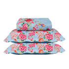 Colcha King Size Patchwork Ultrassonic 3 Peças Bárbara