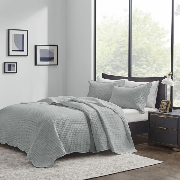 Colcha Matelassê - 150 Fios - Casal  - C/ Porta Travesseiros