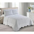 Colcha Matelassê - Casal - Antique - Cinza - C/ Porta Travess