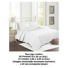 Colcha Matelassê - Casal - Ilusion Studio - Bege - C/ Porta T