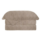 Colcha Matelassê - Casal - Ilusion Studio - Bege - C/ Porta T