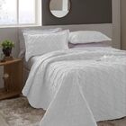 Colcha Matelassê - Casal - Madri 3d - Arabesco - Branco - Dup