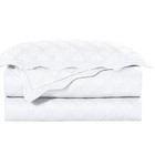 Colcha Matelassê - Casal - Orfeu - Branco - C/ Porta Travesse