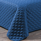 Colcha Matelassê - Casal - Sicilia - Marinho - Ultrasônica -