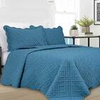 Colcha Matelassê - Geo - King Size - C/ Porta Travesseiro - C