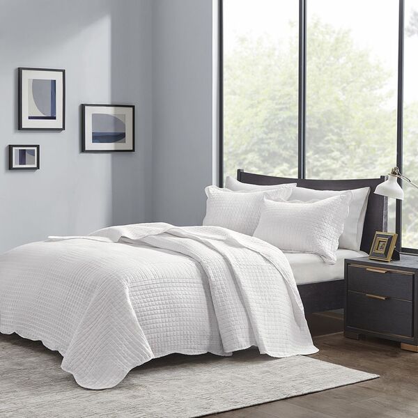 Colcha Matelassê - Queen Size - Veneza - Branco - 150 Fios -