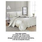 Colcha Matelassê - Satin - Solteiro - C/ Porta Travesseiro -