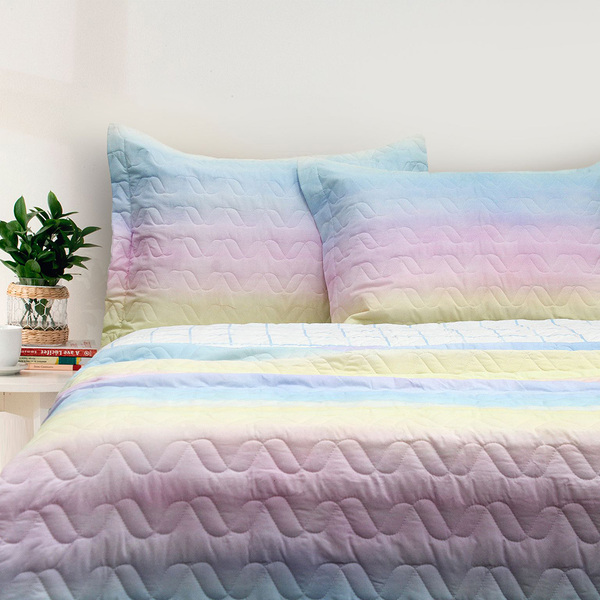 Colcha Matelassê - Solteiro - Home Design - Summer Tie Die -