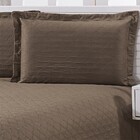 Colcha Matelassê - Solteiro - Sicilia - Marrom - Ultrasônica