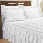 Colcha Nupcias Lese Casal King Babado Duplo  07 Peças - 67% P