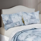 Colcha Patchwork - Casal - Dupla Face - C/ Porta Travesseiro