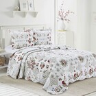 Colcha Patchwork - Solteiro - Dupla Face - C/ Porta Travessei