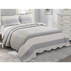 Colcha Patchwork - Solteiro - Dupla Face - C/ Porta Travessei