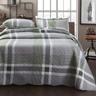 Colcha Patchwork - Solteiro - Dupla Face - C/ Porta Travessei