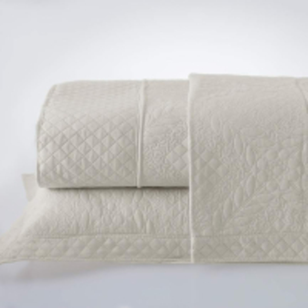 Colcha Provence Casal Queen 3 Peças 2,40 X 2,60 Creme