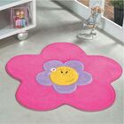 Colcha Quarto Menina Flor Matelada E Tapete Pelucia - Pink