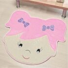 Colcha Quarto Menina Sara Matelada E Tapete Pelucia - Rosa