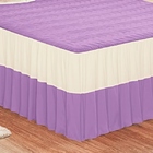 Colcha Queen Barbara 3 Peças - Lilas