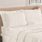 Colcha Queen Bouti Dupla Face 03 Peças - Branca - 100% Poliés