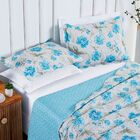 Colcha Queen Bouti Sorelle Dupla Face Estampada 3 Peças - Lau