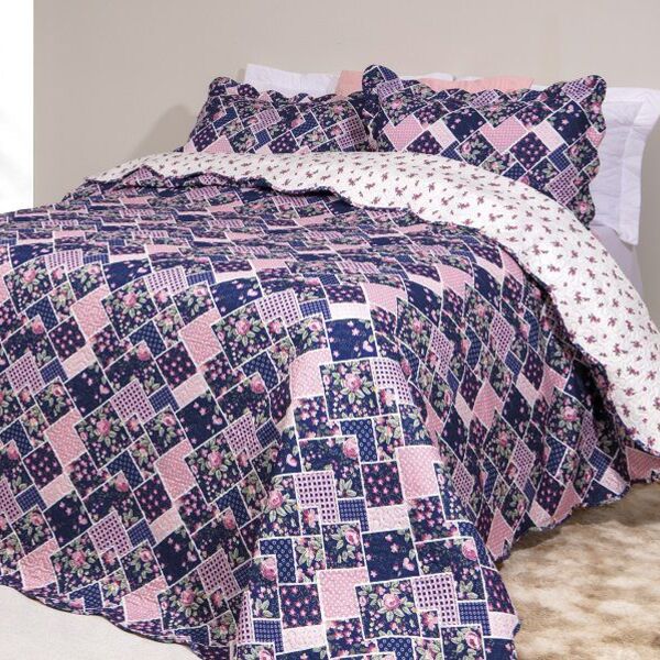 Colcha Queen Decore Ultrasonic Cameron Kacyumara